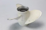 6H5-45945-00-00 Yamaha 10-3/8 X 13 Stainless Propeller 25-60 Hp 1976+ Mo Wty. Fixed Price $45.00.