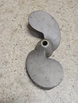 Antique 1924 Johnson Model 2HP Outboard Boat Motor Blade Aluminum Propeller. Fixed Price $20.00.