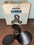 Nos Quicksilver 48-819337A45 Propeller 10 3/8" Oem. S8. Fixed Price $99.99.