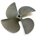 Acme X 14.25 1847 Blade Inboard Propeller Left Hand Nibral Cupped 1/8". Fixed Price $599.24.