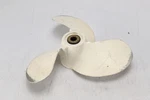 6L5-45943-00-00 Yamaha 7-1/4 X Aluminum Propeller 2.5 Hp All Years Mo Wty. Fixed Price $36.00.