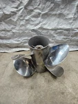 Oem Suzuki Duo Dual Propeller Pair Set 3 X 15.5 24 Stainless Steel. Fixed Price $800.00.