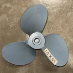 Oj/volvo Penta 15X21 Pitch Left Hand Aluminum 3 Blade Propeller. Fixed Price $145.00.