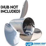 10.75 X 12P Stainless Steel Propeller Fits Suzuki Yamaha Right Hand 31301212. Fixed Price $502.10.