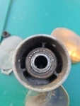 Michigan Wheel Stainless Boat Propeller 033086 Rapture Blade Rh 13 1/4 X 19P. Fixed Price $150.00.