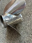 Used Solas Prop 13X19P P#9431-130-19. Fixed Price $250.99.