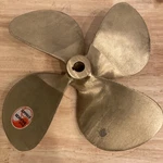 Boat Propeller 14RH11 Tapered Shaft Hungshen H.s.p Balanced Dynamic Blade. Fixed Price $630.00.
