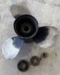 Mercury 48-56236A1 10.25X13 Rh Aluminum Propeller With Hardware. Fixed Price $50.00.