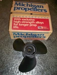 Michigan Propellers Aluminum 13.5" X 15" 3-BLADE 072127 New. Fixed Price $109.99.