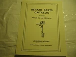 Johnson Sea Horse Model MS-38 MS-39 MD-38 MD-39 Outboard Motor Parts Catalog. Fixed Price $8.13.