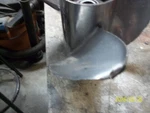 Propeller 14.5 X 22 Pt # 394754 Raker Stainless Steel. Fixed Price $125.00.