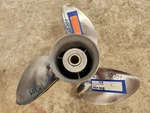 14 3/4" X 17P Omc Evinrude Johnson Viper Ss Prop, 176626, 15 Spline 4.75" P10709. Fixed Price $173.00.