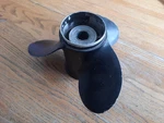 Used 031017 (3) Blade Aluminum Propeller 10-3/8 X 13P Mercury Mariner Force. Fixed Price $49.95.