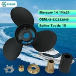Aluminum 14 1/4 X Boat Propeller For Mercury 90-300HP 15 Spline 21PITCH Rh. Fixed Price $112.80.