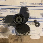 Mercury Mariner Propeller 10 1/2 X 13P 48-816704-13. Fixed Price $20.00.