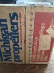 New Michigan / Nissan & Tohatsu 12.9 X 17.6 Aluminum Outboard Propeller # 142012. Fixed Price $105.00.