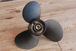 Mercury QA3906R Black Diamond Aluminum Propeller 1/4" X 9". Fixed Price $49.95.