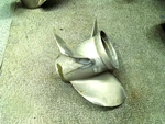 Stainless Propeller 389948 Johnson/evinrude Omc Right Hand Std 13 3/8 Dia X 17P. Fixed Price $139.99.
