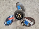 13 1/4" X 19P Michigan Wheel Rapture Ss Prop, 063044, Suzuki Spline, P8398. Fixed Price $252.00.
