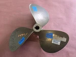 Rh Ni-bral 14" X 15P Michigan Wheel/federal Cup Inboard Prop, 1/8" Bore, P7566. Fixed Price $343.00.