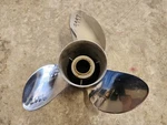 13" 19P Solas Rubex NS3 Stainless Propeller, 9431-130-19, Flo Torq, P9997. Fixed Price $240.00.