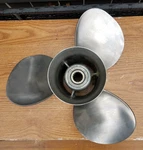 Michigan Wheel 033002 Stainless Steel Prop 14.5" X 15" Rh SSM-245-C. Fixed Price $80.00.