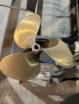 TB#231 19.5X20 Lh 3B Bronze 1.375" Federal Propeller. Fixed Price $625.00.