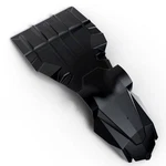 Polaris Snowmobile New Oem Axys Ultimate Skid Plate, Black, 2880383-070. Fixed Price $199.99.