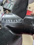 Mercury Aluminum Propeller 77340A45P13 3RHX14X13. Fixed Price $199.99.