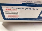Suzuki Prop 58100-88L13-019 (3X11-1/2X10) (black) New Oem (made In Japan). Fixed Price $129.95.
