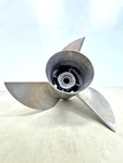 Mercury Quicksilver Stainless Steel Propeller 48-89801A 21P Cleaver. Fixed Price $341.99.