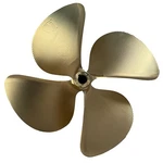 Oj Evolution 3730 17 X 14 Blade Nibral Inboard Propeller 1/4" Bore. Fixed Price $1025.00.