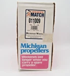 Michigan Wheel Prop (14.25 X 21) 011009 Rh Aluminum Navel Brass Spindle. Fixed Price $129.99.