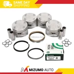 Pistons W/ Rings Fit 91-98 Mazda Protege Miata MX5 Ford Mercury 1.8L Bp. Fixed Price $109.95.