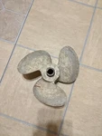Johnson Evinrude Vintage Aluminum Propeller 1/4 X 10P PJ75 012043. Fixed Price $30.00.