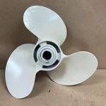Used Oem Omc J & 9 1/2 X 10 Aluminum Outboard Propeller # 554236. Fixed Price $50.00.