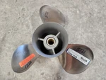 13 1/2" X 23P Mercury Ss Propeller, 48-88444-23, Yamaha Honda Suzuki 4.75" P8121. Fixed Price $228.00.