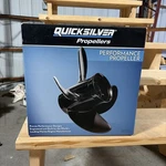 Quicksilver Black Diamond 16 14 Aluminum 3-BLADE Propeller QA2006X. Fixed Price $100.00.