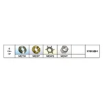 Solas Propellers Installation Hardware For 90 Hp Mariner. Fixed Price $47.85.