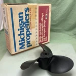 Michigan 012030 Alum. Rh Propeller Blade 13 Spline 9.25" X 12" New Genuine. Fixed Price $212.41.
