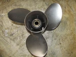 Evinrude Etec 115HP 2 Stroke Outboard Stainless Steel Propeller Powertech. Fixed Price $130.00.