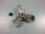 Propeller And Cone For 7.5 Hp Honda Outboard Motor BF75L. Fixed Price $79.95.