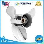 13.5X16 Stainless Steel Outboard Propeller 1/2X16 For Yamaha 50-130HP 15TOOTH. Fixed Price $285.00.