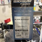 SH3 Quicksilver Black Diamond QA3168R Aluminum Propeller 9 1/2 X 10 3RH New. Fixed Price $80.00.