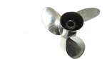 Power Tech Left Hand Stainless Steel 19P 3 Blade Hub Style Propeller - Nos. Fixed Price $299.95.