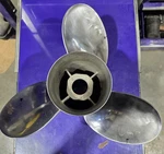 Quicksilver 21P Prop Without Hub. Fixed Price $175.00.