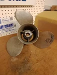 48-73982-21 Quicksilver Prop 13.75"DIA X 21" Pitch A5 Ss 3-BLADE 15-SPLINE.. Fixed Price $155.00.