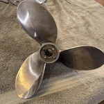 10.38 X18P Chopper 48-43592A71 Outboard Boat Prop Fit Mercury 25-60HP 13SPLINE. Fixed Price $349.99.