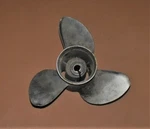 Johnson Evinrude Stainless Steel Prop 15 X 17 Pitch Pn 0391290 (some Damage). Fixed Price $48.30.