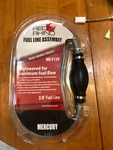 3/8" Outboard Boat Fuel Gas Hose Line With Primer Bulb For Mercury Bayonet Usa. Fixed Price $65.00.
